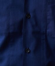 MKBGU02120 MK MICHEL KLEIN HOMME(MKミッシェルクランオム) リバーストライプシャツ ネイビー(57)