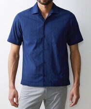 MKBGU02120 MK MICHEL KLEIN HOMME(MKミッシェルクランオム) リバーストライプシャツ ネイビー(57)