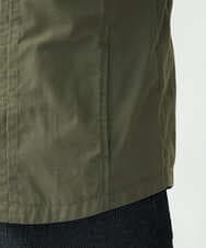 MKBGU09110 MK MICHEL KLEIN HOMME(MKミッシェルクランオム) スタンドカラーシャツ / ドライタッチクロス カーキ(36)