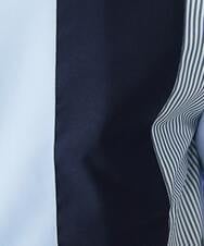 MKBGU83090 MK MICHEL KLEIN HOMME(MKミッシェルクランオム) ストライプシャツ ライトブルー(50)