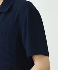 MKBGU89110 MK MICHEL KLEIN HOMME(MKミッシェルクランオム) オープンカラーシャツ ネイビー(57)