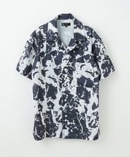 MKBGU89110 MK MICHEL KLEIN HOMME(MKミッシェルクランオム) オープンカラーシャツ ブラック(94)