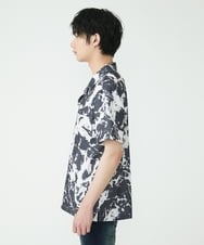 MKBGU89110 MK MICHEL KLEIN HOMME(MKミッシェルクランオム) オープンカラーシャツ ブラック(94)