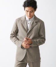 MKBGV50150 MK MICHEL KLEIN HOMME(MKミッシェルクランオム) ストライプシャツ / アルビニRENU アイボリー(80)