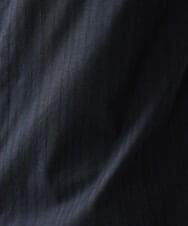 MKBGV54120 MK MICHEL KLEIN HOMME(MKミッシェルクランオム) 【ON/OFF対応】七分袖リバーストライプシャツ ダークグレー