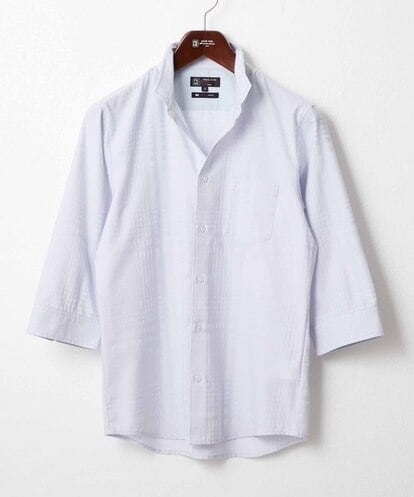 MKBGV56140 MK MICHEL KLEIN HOMME 七分丈 ドビーチェックシャツ