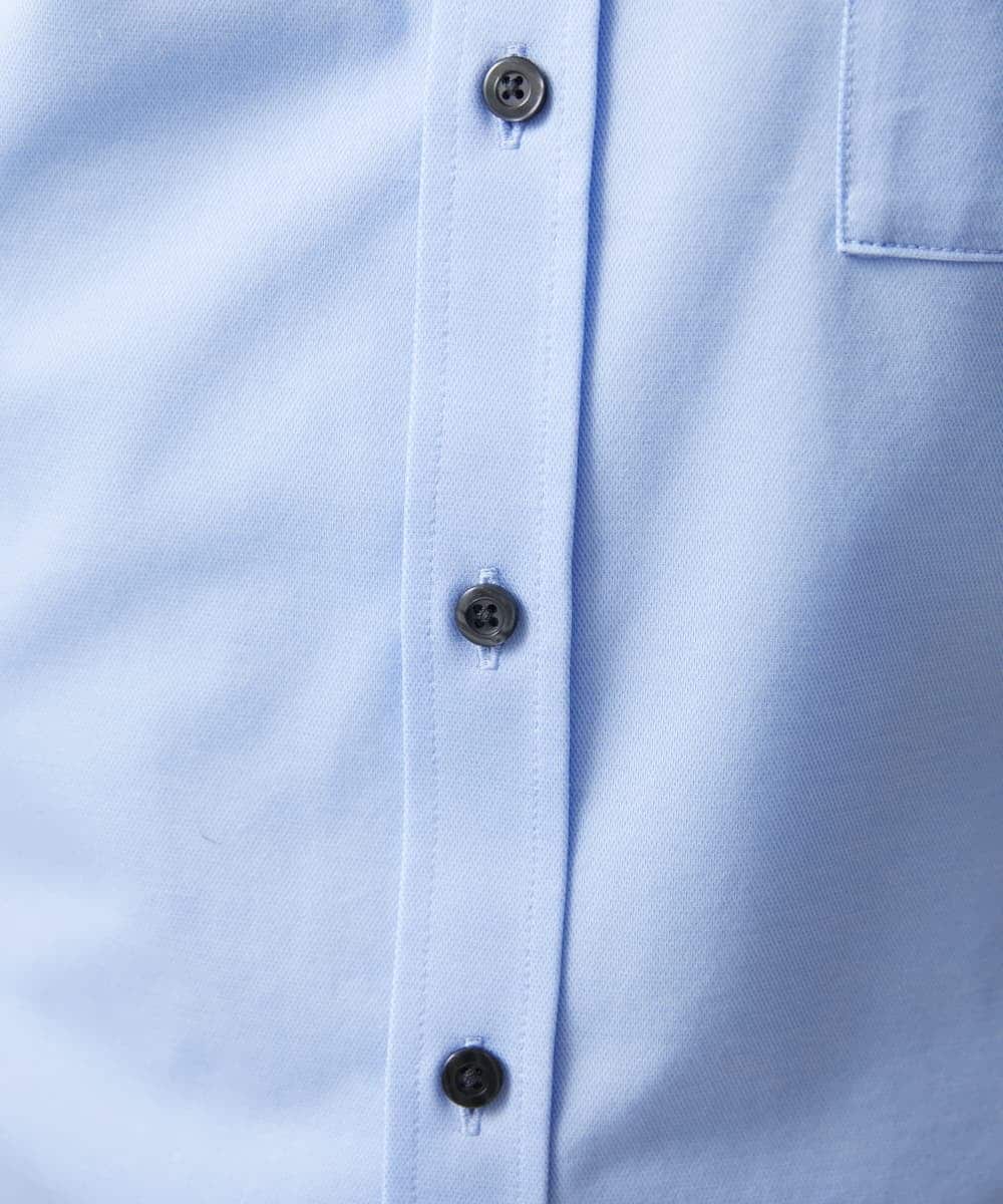 MKBGV58130 MK MICHEL KLEIN HOMME(MKミッシェルクランオム) 【大きいサイズあり】シャツ / アルビ二RENU ライトブルー