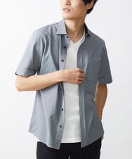 MKBGV58130 MK MICHEL KLEIN HOMME(MKミッシェルクランオム) シャツ / アルビ二RENU ブルー