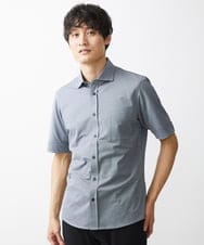 MKBGV58130 MK MICHEL KLEIN HOMME(MKミッシェルクランオム) 【大きいサイズあり】シャツ / アルビ二RENU ブルー