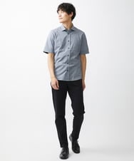 MKBGV58130 MK MICHEL KLEIN HOMME(MKミッシェルクランオム) 【大きいサイズあり】シャツ / アルビ二RENU ブルー