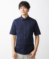 MKBGV58130 MK MICHEL KLEIN HOMME(MKミッシェルクランオム) 【大きいサイズあり】シャツ / アルビ二RENU ネイビー