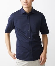 MKBGV58130 MK MICHEL KLEIN HOMME(MKミッシェルクランオム) 【大きいサイズあり】シャツ / アルビ二RENU ネイビー
