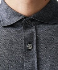 MKBGV60140 MK MICHEL KLEIN HOMME(MKミッシェルクランオム) ビンテージフォギーカノコシャツ ダークグレー