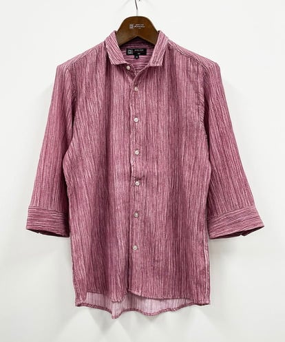 MKBGX14140 MK MICHEL KLEIN HOMME 【大きいサイズあり】スタンドカラーシャツ / カラーヨウリュウ
