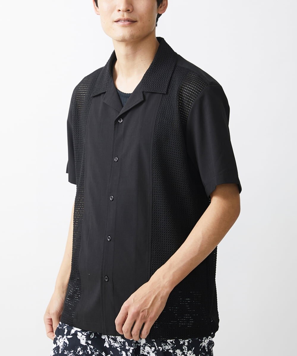 シアーコンビシャツ(ブラウス・シャツ) | MK MICHEL KLEIN HOMME(MK 