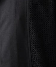 MKBGX19120 MK MICHEL KLEIN HOMME(MKミッシェルクランオム) シアーコンビシャツ ブラック