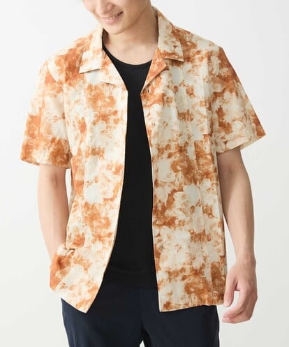 MKBGX20120 MK MICHEL KLEIN HOMME ミストフラワーシャツ