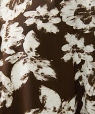 MKBGX89095 MK MICHEL KLEIN HOMME(MKミッシェルクランオム) ドルマンスリーブシャツ/花柄 ブラウン