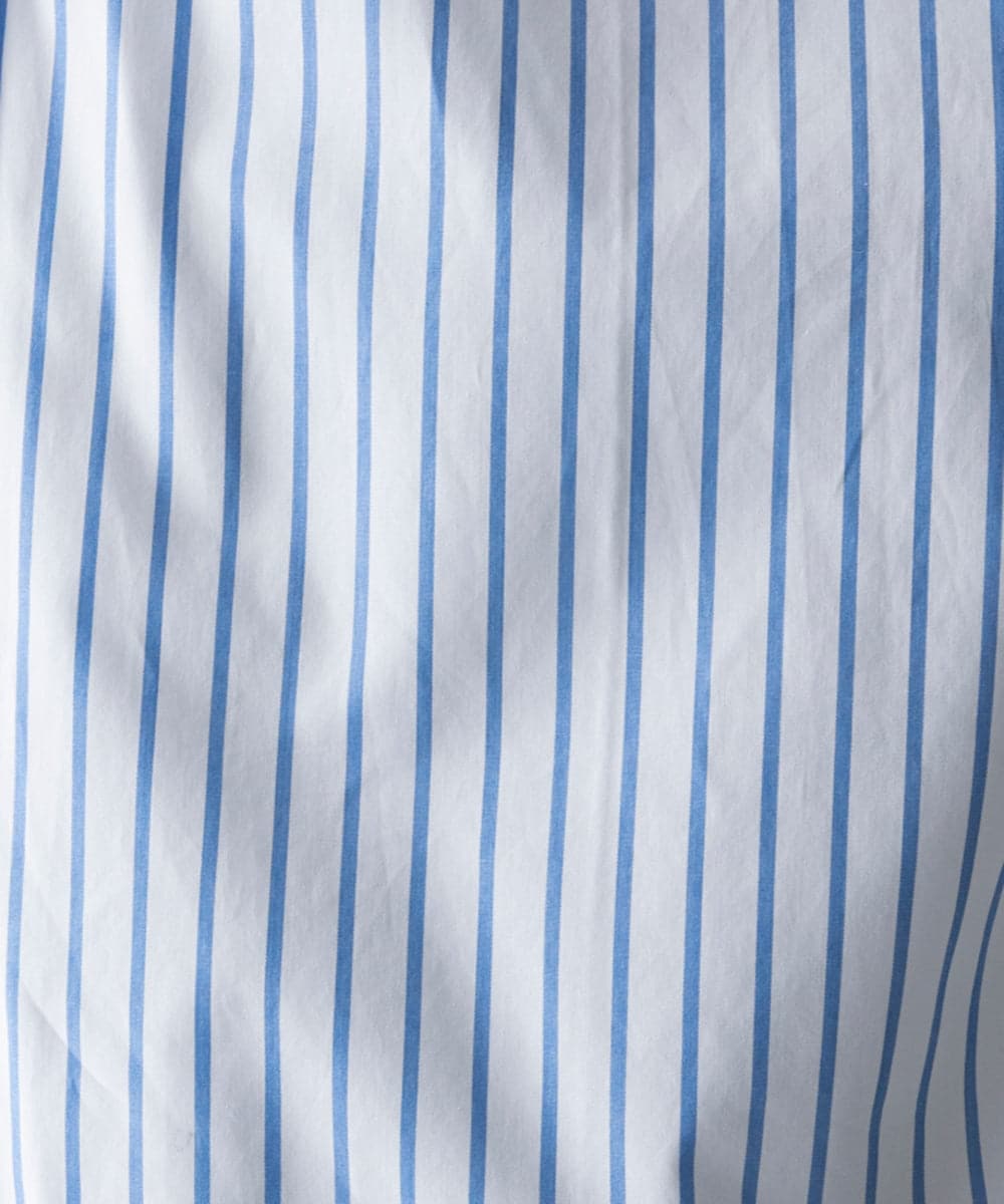 MKBHC84090 MK MICHEL KLEIN HOMME(MKミッシェルクランオム) 【リラックスシルエット】ストライプ半袖 ホワイト