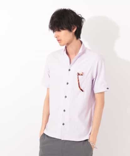 MKBHE20110 MK MICHEL KLEIN homme ストライプジャージーシャツ