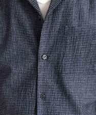 MKBHM66110 MK MICHEL KLEIN HOMME(MKミッシェルクランオム) エアトリコットシャツ ブルー