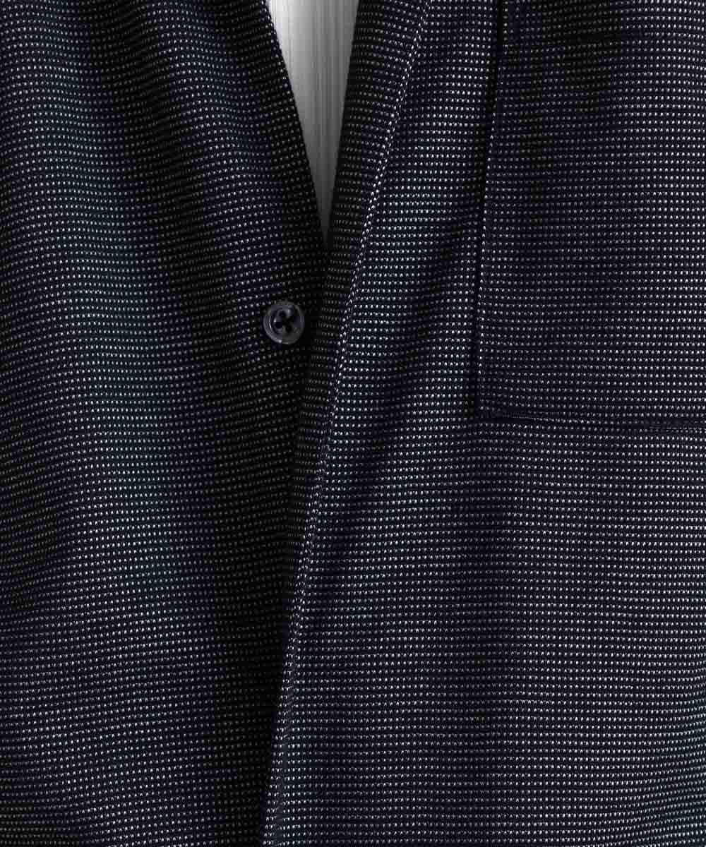 MKBHO31090 MK MICHEL KLEIN HOMME(MKミッシェルクランオム) 【涼シャツ/快適/速乾】ライトリーカノコ ブラック
