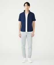 MKBHS52120 MK MICHEL KLEIN HOMME(MKミッシェルクランオム) リバーストライプシャツ ネイビー(57)