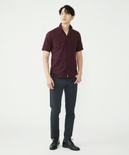 MKBHS52120 MK MICHEL KLEIN HOMME(MKミッシェルクランオム) リバーストライプシャツ パープル(77)