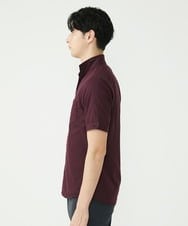 MKBHS52120 MK MICHEL KLEIN HOMME(MKミッシェルクランオム) リバーストライプシャツ パープル(77)