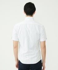 MKBHS52120 MK MICHEL KLEIN HOMME(MKミッシェルクランオム) リバーストライプシャツ ホワイト(90)