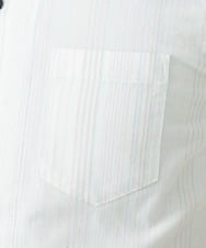 MKBHS52120 MK MICHEL KLEIN HOMME(MKミッシェルクランオム) リバーストライプシャツ ホワイト(90)