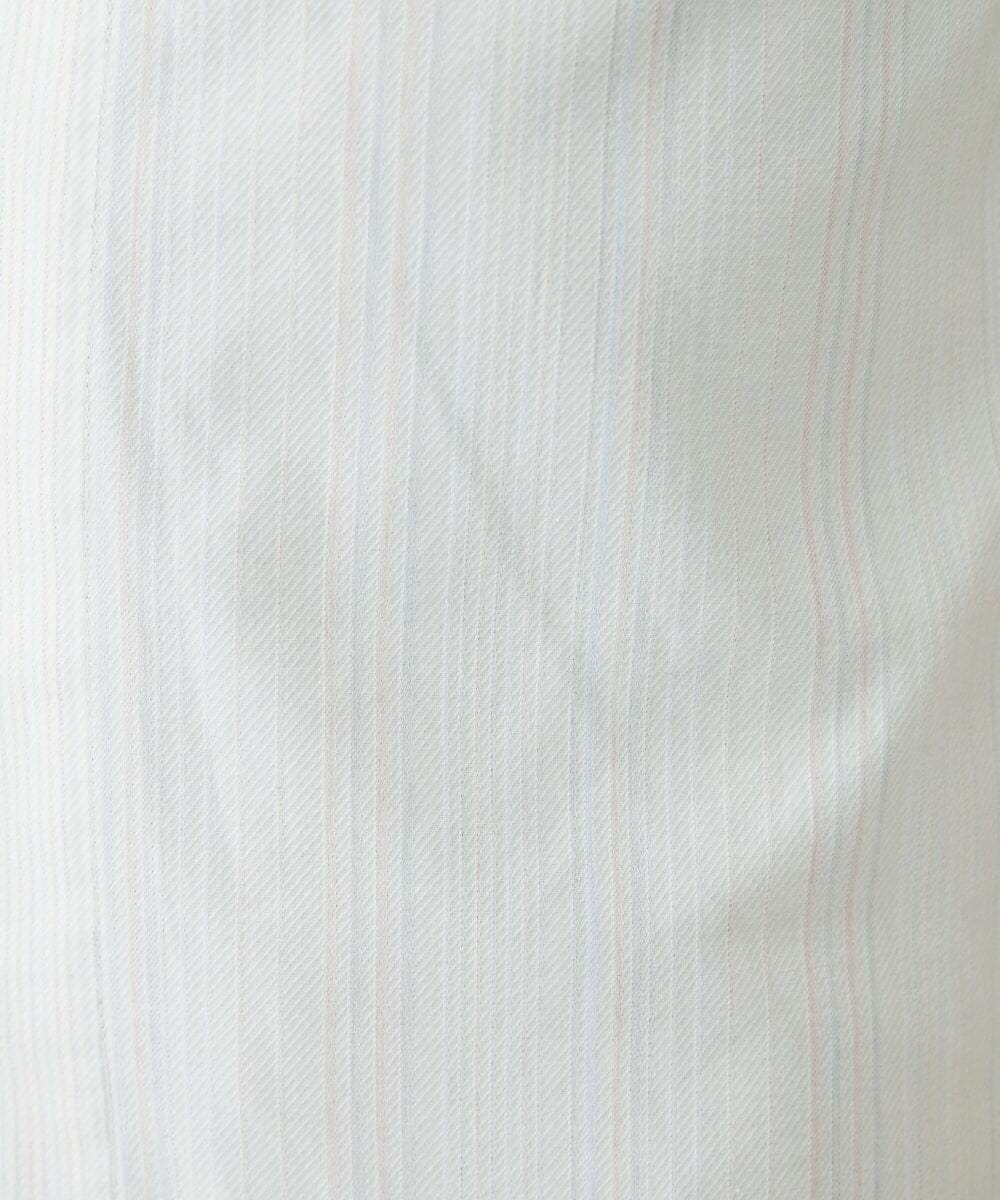 MKBHS52120 MK MICHEL KLEIN HOMME(MKミッシェルクランオム) リバーストライプシャツ ホワイト(90)