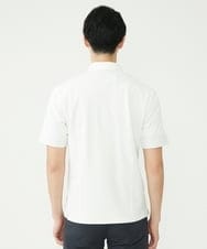 MKBHS58120 MK MICHEL KLEIN HOMME(MKミッシェルクランオム) 【滑らかで上品な表情】スムースシャツ  ホワイト(90)