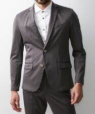 MKBHS77140 MK MICHEL KLEIN HOMME(MKミッシェルクランオム) ソロテックスシャツ ホワイト(90)