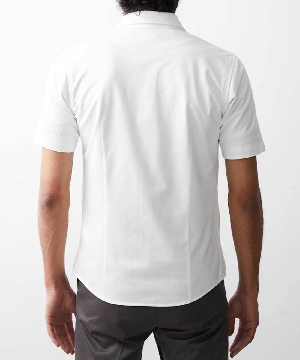 MKBHS77140 MK MICHEL KLEIN HOMME(MKミッシェルクランオム) ソロテックスシャツ ホワイト(90)
