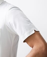 MKBHS77140 MK MICHEL KLEIN HOMME(MKミッシェルクランオム) ソロテックスシャツ ホワイト(90)