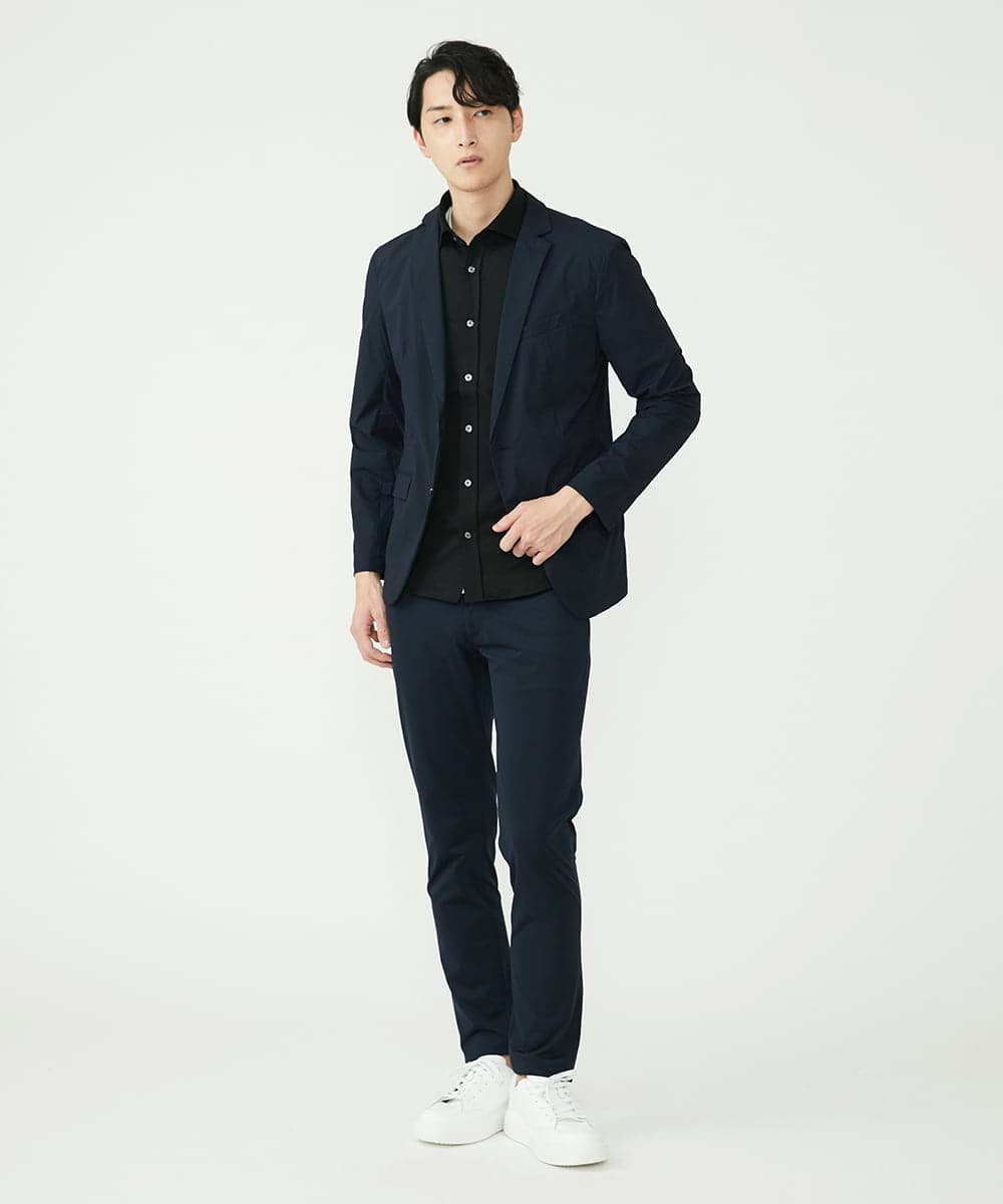 MKBHS77140 MK MICHEL KLEIN HOMME(MKミッシェルクランオム) ソロテックスシャツ ブラック(94)