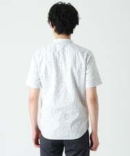 MKBHU41120 MK MICHEL KLEIN HOMME(MKミッシェルクランオム) アニマルジャガードシャツ ライトグレー(91)