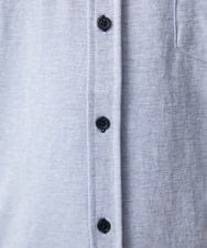 MKBHX34100 MK MICHEL KLEIN HOMME(MKミッシェルクランオム) 【大きいサイズあり】半袖シャツ/ミストワッシャーカノコ ブルー