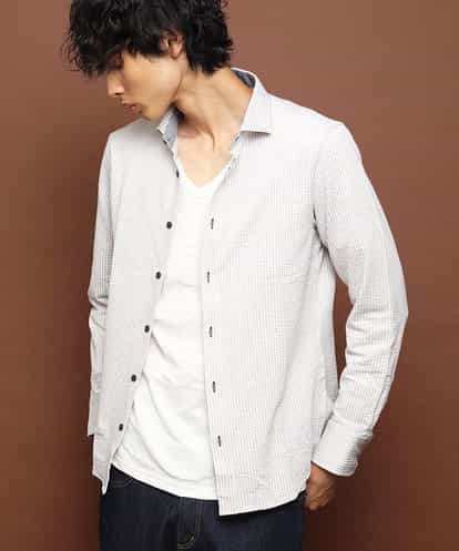 MKBIG51120 MK MICHEL KLEIN homme シャツ( クールマックスストライプ)