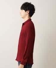 MKBIL27110 MK MICHEL KLEIN HOMME(MKミッシェルクランオム) 秋シャツ／ボイルグレンチェック パープル