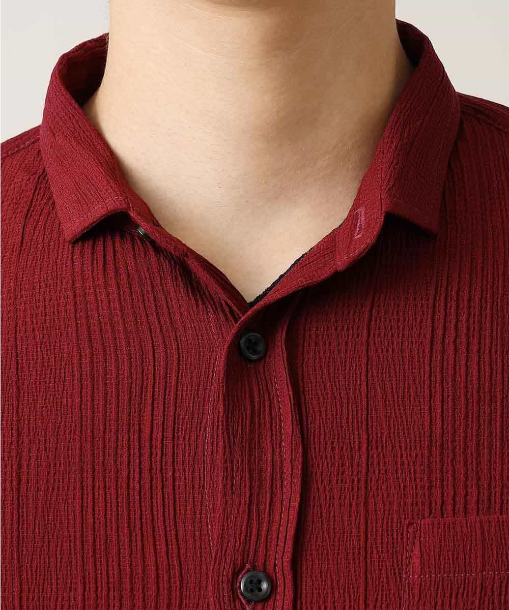 MKBIL27110 MK MICHEL KLEIN HOMME(MKミッシェルクランオム) 秋シャツ／ボイルグレンチェック パープル