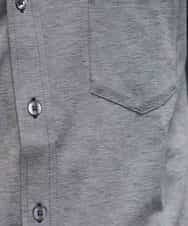 MKBJG18110 MK MICHEL KLEIN HOMME(MKミッシェルクランオム) シャツ（シルケットジャージ） ダークグレー
