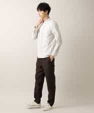MKBJL10075 MK MICHEL KLEIN HOMME(MKミッシェルクランオム) 秋シャツ／マルチストライプ アイボリー