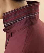 MKBJL16110 MK MICHEL KLEIN HOMME(MKミッシェルクランオム) 秋シャツ／ストレッチリバーシブルストライプ パープル