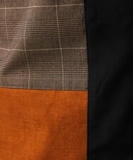MKBJU05130 MK MICHEL KLEIN HOMME(MKミッシェルクランオム) ブロックスエードシャツ ブラウン(86)