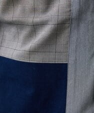 MKBJU05130 MK MICHEL KLEIN HOMME(MKミッシェルクランオム) ブロックスエードシャツ ブラック(94)