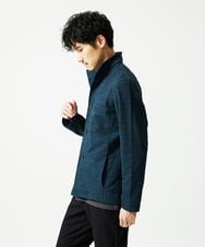 MKCAF30130 MK MICHEL KLEIN HOMME(MKミッシェルクランオム) 【洗える】スタンド襟カーディガン ネイビー