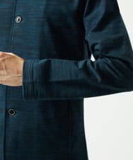 MKCAF30130 MK MICHEL KLEIN HOMME(MKミッシェルクランオム) 【洗える】スタンド襟カーディガン ネイビー