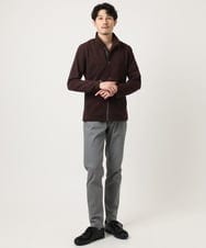 MKCAF30130 MK MICHEL KLEIN HOMME(MKミッシェルクランオム) 【洗える】スタンド襟カーディガン ブラウン